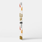 Waldpilze. Nahtloses Muster, Textur, Rücken Case-Mate iPhone Hülle (Rückseite / Rechts)