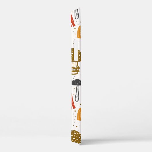 Waldpilze. Nahtloses Muster, Textur, Rücken Case-Mate iPhone Hülle (Rückseite / Rechts)