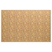 Waldpilze und Herbstflora auf Ocker Stoff (Fat Quarter (45,7 x 55,9 cm))