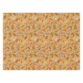 Waldpilze und Herbstflora auf Ocker Tischdecke (Vorderseite (Horizontal))