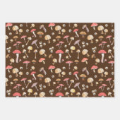 Waldpolster HandGezeichnet Naturlandschaft Geschenkpapier Set (Vorderseite 2)