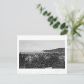 Waldport, Oregon Town View West Postkarte (Stehend Vorderseite)