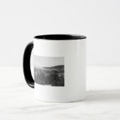 Waldport, Oregon Town View West Tasse (Vorderseite Links)