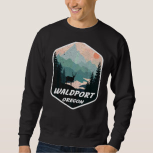 Waldport Oregon Wandern im Val Piora Sweatshirt