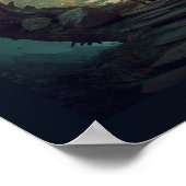 Waldportal-Poster Poster (Ecke)