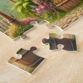 Waldpostamt Waldpostamt Märchenhaftes Cottage Puzzle (Seite)