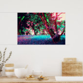 Waldposter - groß (33" x 22") poster (Küche)