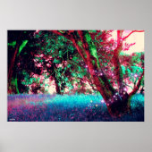 Waldposter - groß (33" x 22") poster (Vorne)