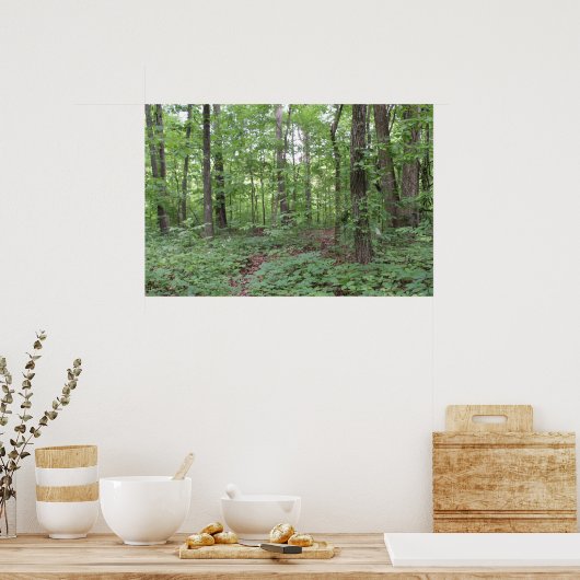 Waldposter Poster (Küche)