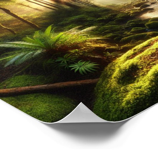 Waldposter Poster (Ecke)