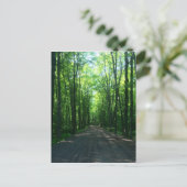 Waldpostkarte Postkarte (Stehend Vorderseite)