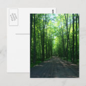 Waldpostkarte Postkarte (Vorne/Hinten)