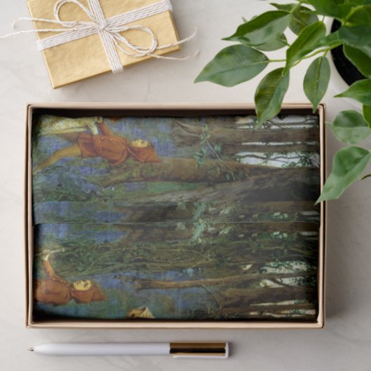 WALDprinzessin DWARVES KNIGHT FAIRYTALE FANTASY Seidenpapier (Geschenk)