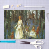 WALDprinzessin DWARVES KNIGHT FAIRYTALE FANTASY Seidenpapier (Handwerk)