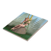 Waldprinzessin, Fairy Butterfly Fliese (Seite)
