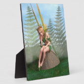 Waldprinzessin, Fairy Butterfly Fotoplatte (Seite)