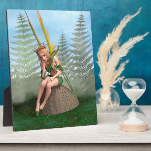 Waldprinzessin, Fairy Butterfly Fotoplatte