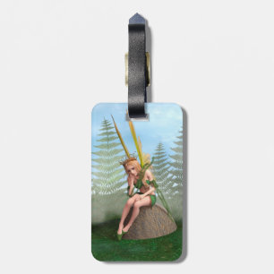 Waldprinzessin, Fairy Butterfly Gepäckanhänger