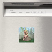 Waldprinzessin, Fairy Butterfly Magnet (In Situ (Geschirrspüler))
