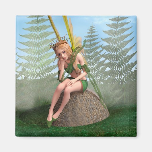 Waldprinzessin, Fairy Butterfly Magnet (Vorne)