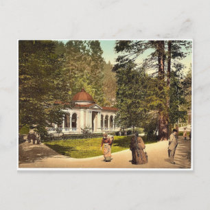 Waldquelle, Marienbad, Böhmen, Österreich-Ungarn Postkarte