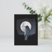 Waldrabe Kaltmond Postkarte (Stehend Vorderseite)