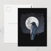 Waldrabe Kaltmond Postkarte (Vorne/Hinten)