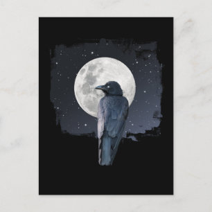 Waldrabe Kaltmond Postkarte
