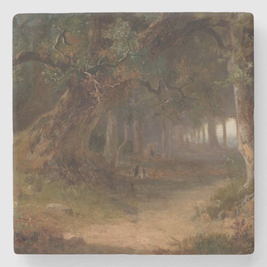 Waldrand - Józef Szermentowski Steinuntersetzer (Vorderseite)