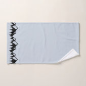 Waldrand und Berge Badhandtuch Set (Handtuch)