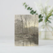 Waldrand Wasser, anton mauve Postkarte (Stehend Vorderseite)