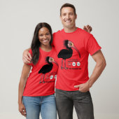 Waldrapp Kritisch gefährdeter Vogelfreund T-Shirt (Unisex)