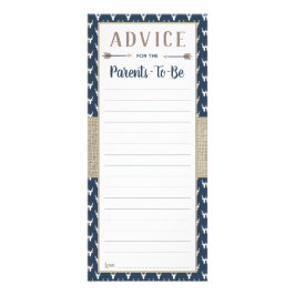 Waldratenkarte, Kinderdusche, Burlap Werbekarte