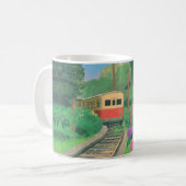 Waldreise – Szenenzug-Tasse Kaffeetasse (Vorderseite Links)