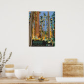 Waldreservat Poster (Küche)