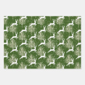 Waldrinder - Weihnachten Geschenkpapier Set (Vorderseite)