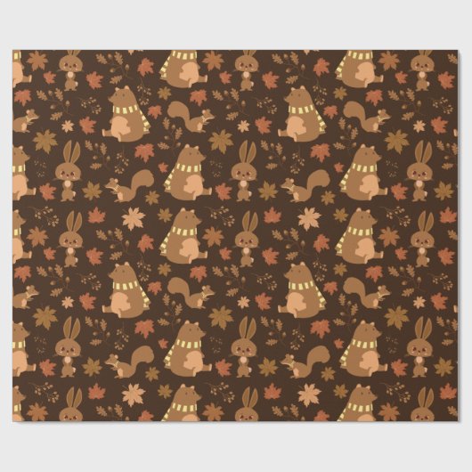 Waldritter Geschenkpapier (Flach)