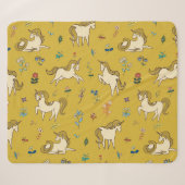 Waldronen: Vintages Blumenmuster Sherpadecke (Vorderseite (Horizontal))