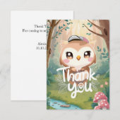 Waldrössling Dankeskarte (Vorne/Hinten)