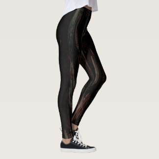 Waldrote Baumrinden-Leggings 2 Leggings