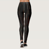 Waldrote Baumrinden-Leggings 2 Leggings (Rückseite)