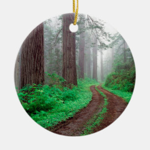 Waldrotholz Keramikornament