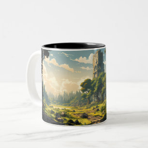 Waldrubinbahn Zweifarbige Tasse