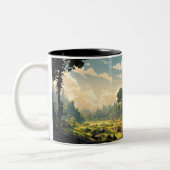 Waldrubinbahn Zweifarbige Tasse (Links)