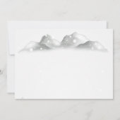 Waldsaitenhochzeit Einladung (Rückseite)