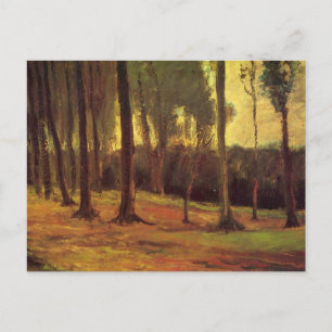 Waldsaum von Vincent van Gogh Postkarte