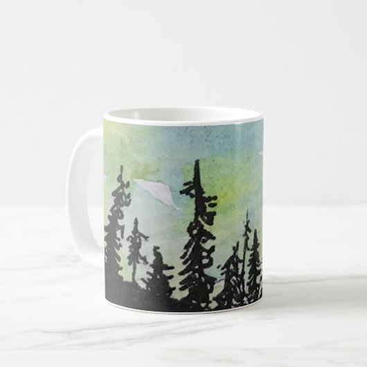Waldschalen Kaffeetasse (Vorderseite Links)
