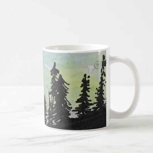 Waldschalen Kaffeetasse (Rechts)