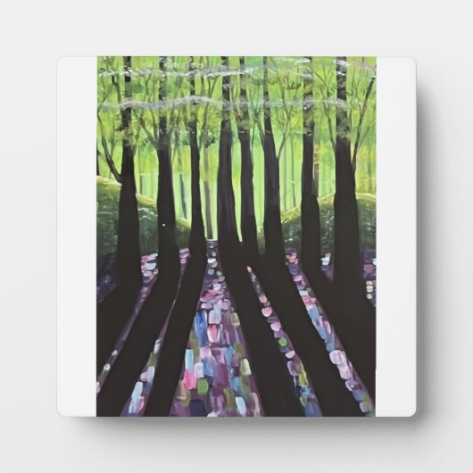 Waldschatten Fotoplatte (Vorderseite)