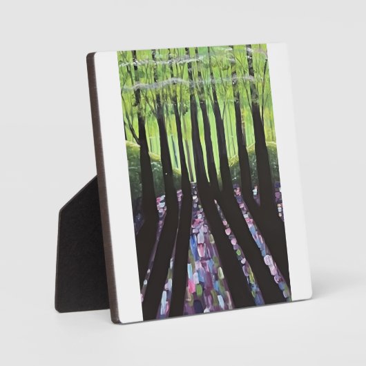 Waldschatten Fotoplatte (Vorderseite)